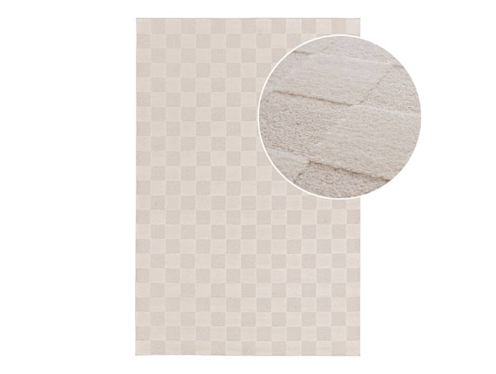 Kurzflorteppich Arina Beige/Creme 200 x 290cm Polypropylen / Polyester