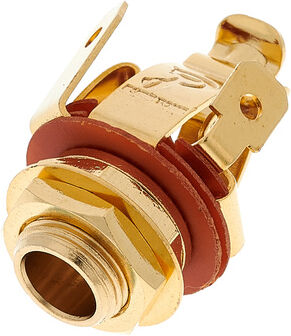 Pure Tone Stereo Output Jack Gold