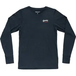 Devold Classic Script Damen Langarmshirt ink M