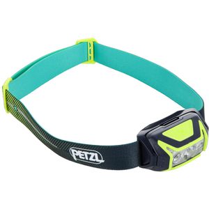Petzl Stirnlampe Actik Core LED, wiederaufladbar, 625 Lumen, mit Rotlicht, wasserfest, grün