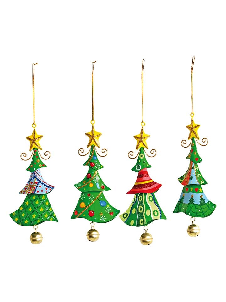 small foot Metallhänger "Tannenbaum" in Grün - onesize