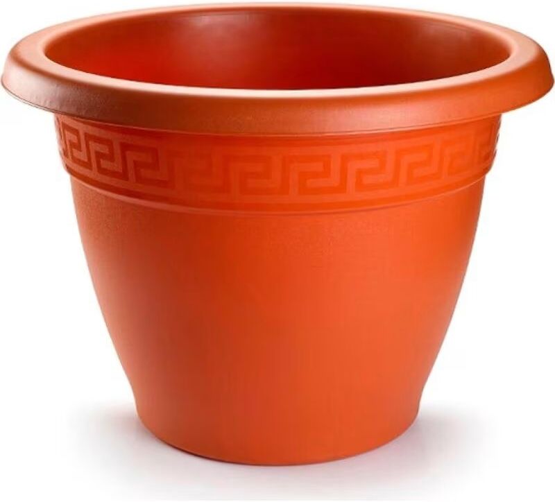 Plasticforte Maceta Jardin Piscina Y Playa Marrón Talla Única Unisex