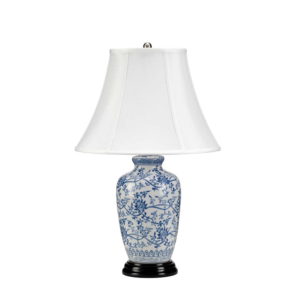 Elstead Lighting Blue Ginger Jar Tischleuchte BLUE-G-JAR-TL