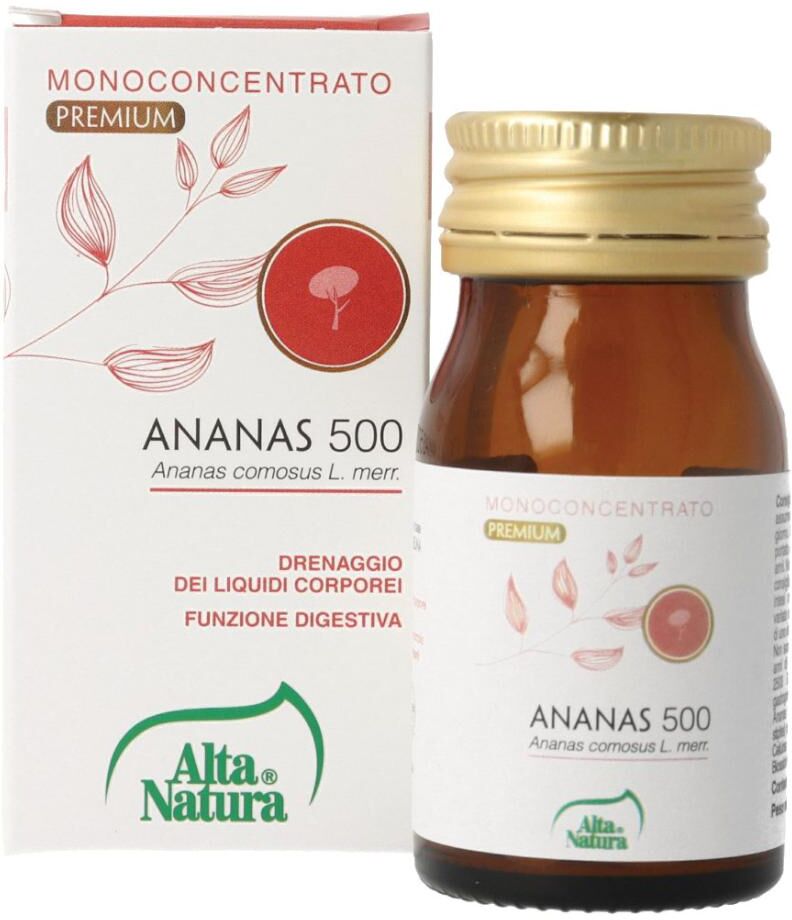 ALTA NATURA-INALME Srl Alta Natura Terranata Ananas 500, 40 compresse