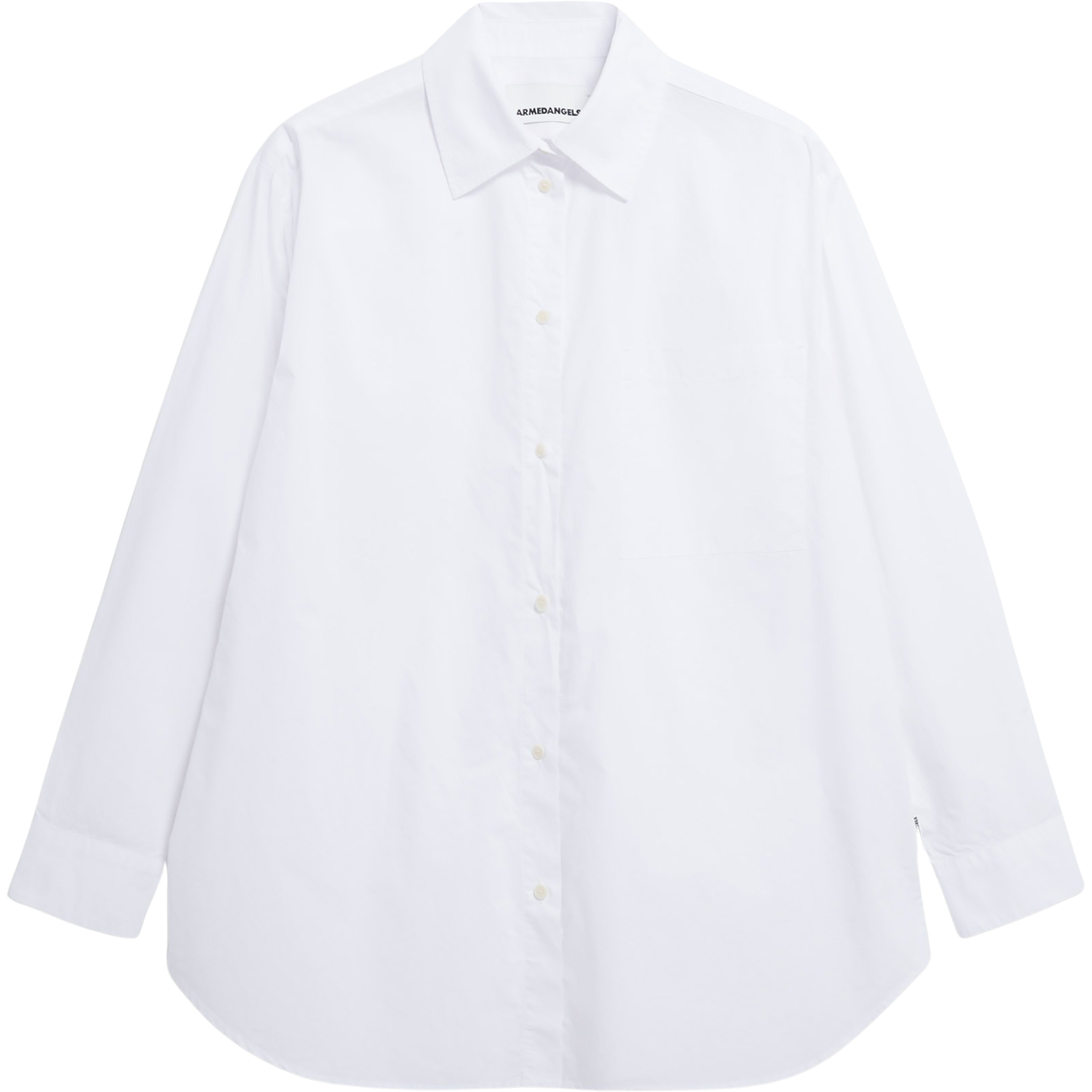 Armedangels Maalgaa Damen Blusen weiss Größe L Lifestyle Hautfreundlich