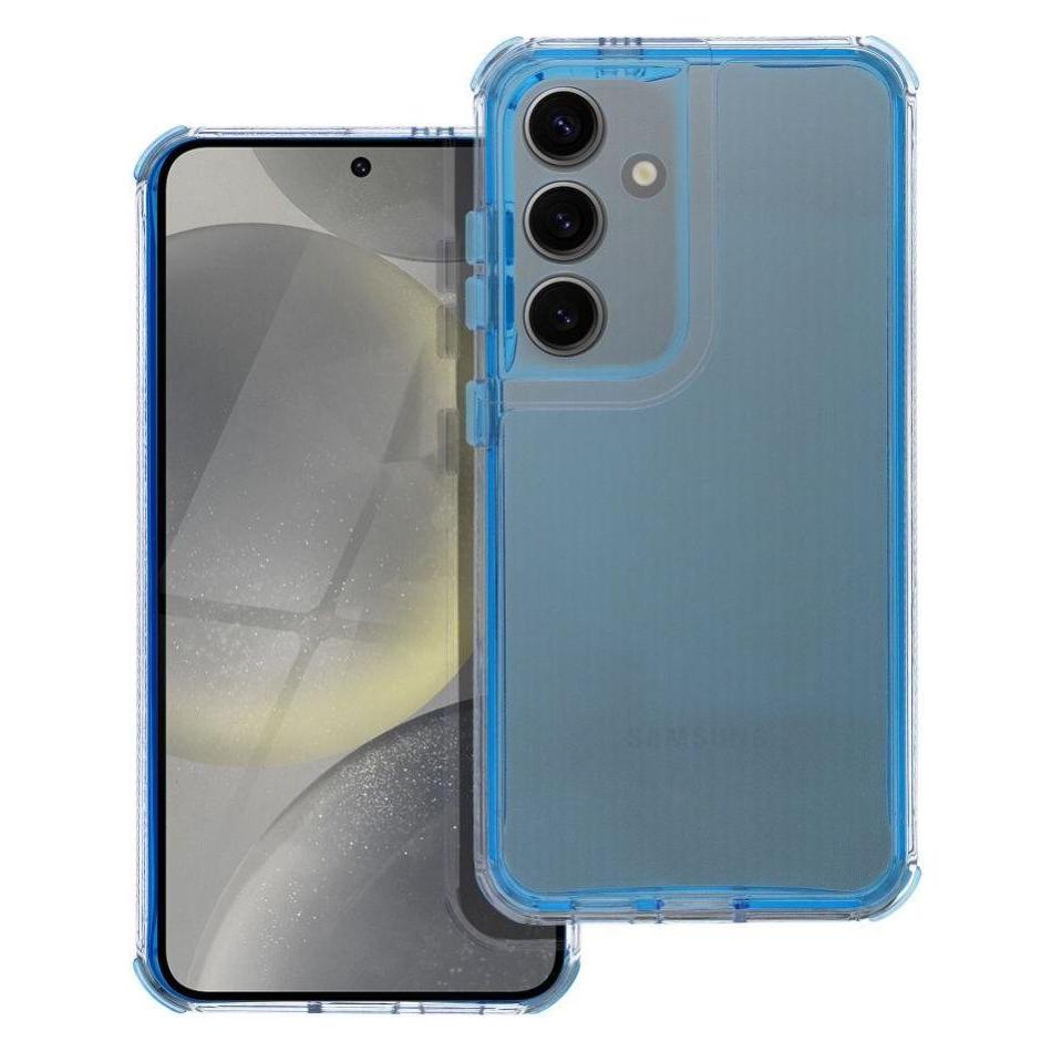 OEM Back panel cover MATRIX CLEAR Case for SAMSUNG A26 5G blue (Samsung Galaxy A26) (BACK-MATRIX-BL-GA26)