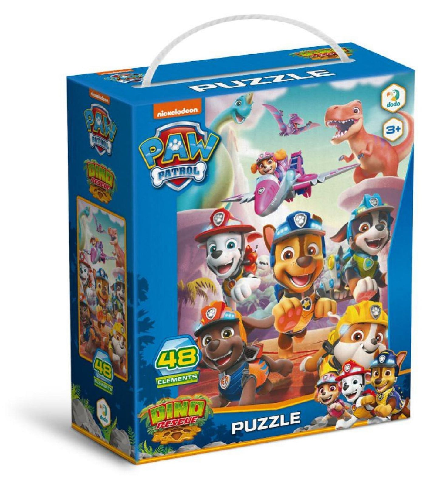 DODO Puzzel Paw Patrol Dinosaurus Redding, 48 stukjes