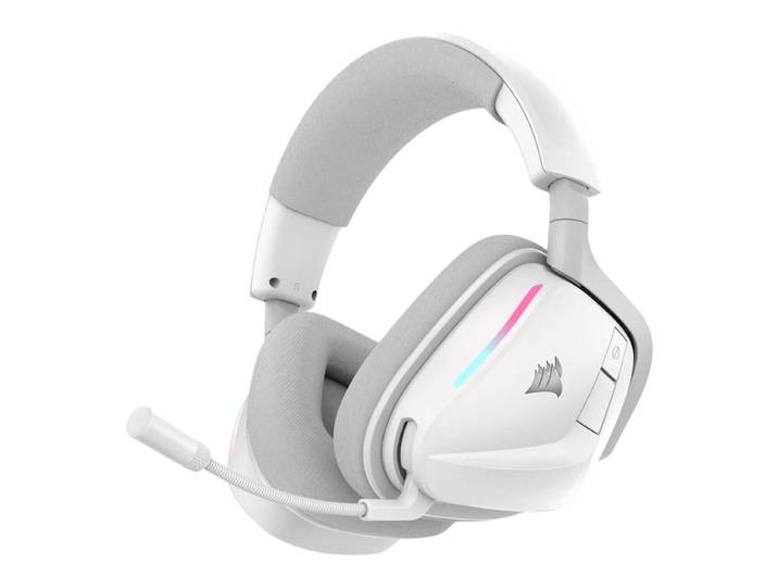 Corsair VOID RGB V2 Draadloze Gaming Headset - Wit - Dolby Atmos