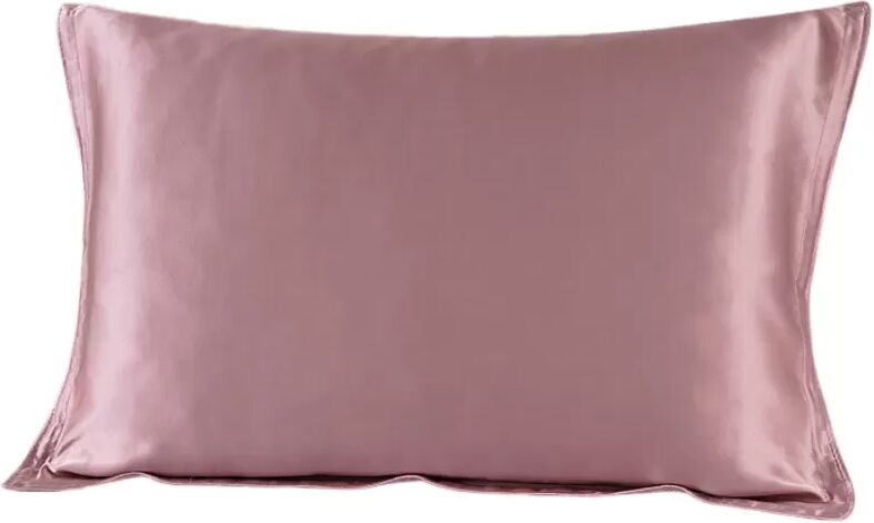 INF Paire de taies d'oreiller en soie luxueuse Rose