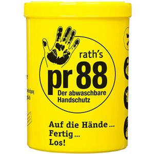 raths Hautschutzcreme pr88, abwaschbarer Handschutz, 1 Liter