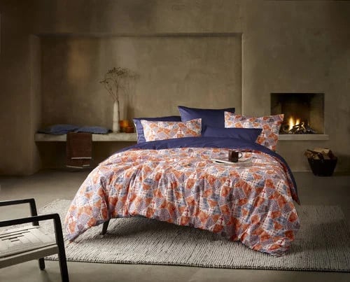 De Witte Lietaer Dekbedovertrek Quilt Blue Ribbon 140x200/220 cm