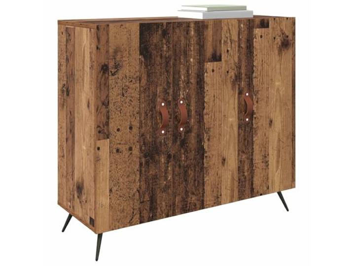 KTHLBRH Anrichte aus mehrschichtigem Holz, 89,5 x 34 x 80 cm Wohnzimmeraufbewahrung, Eingangsschrank, Holztechnik, minimalistisches Design