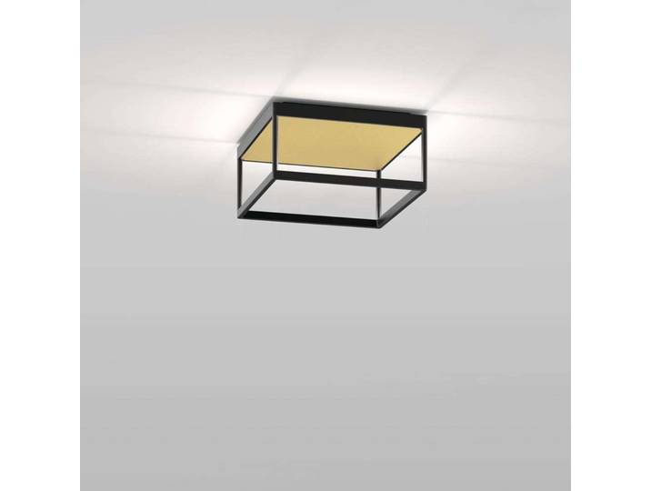 Reflex 2 LED-Deckenlampe, gold/schwarz - Serien Lighting - Wohnzimmer - Aluminium
