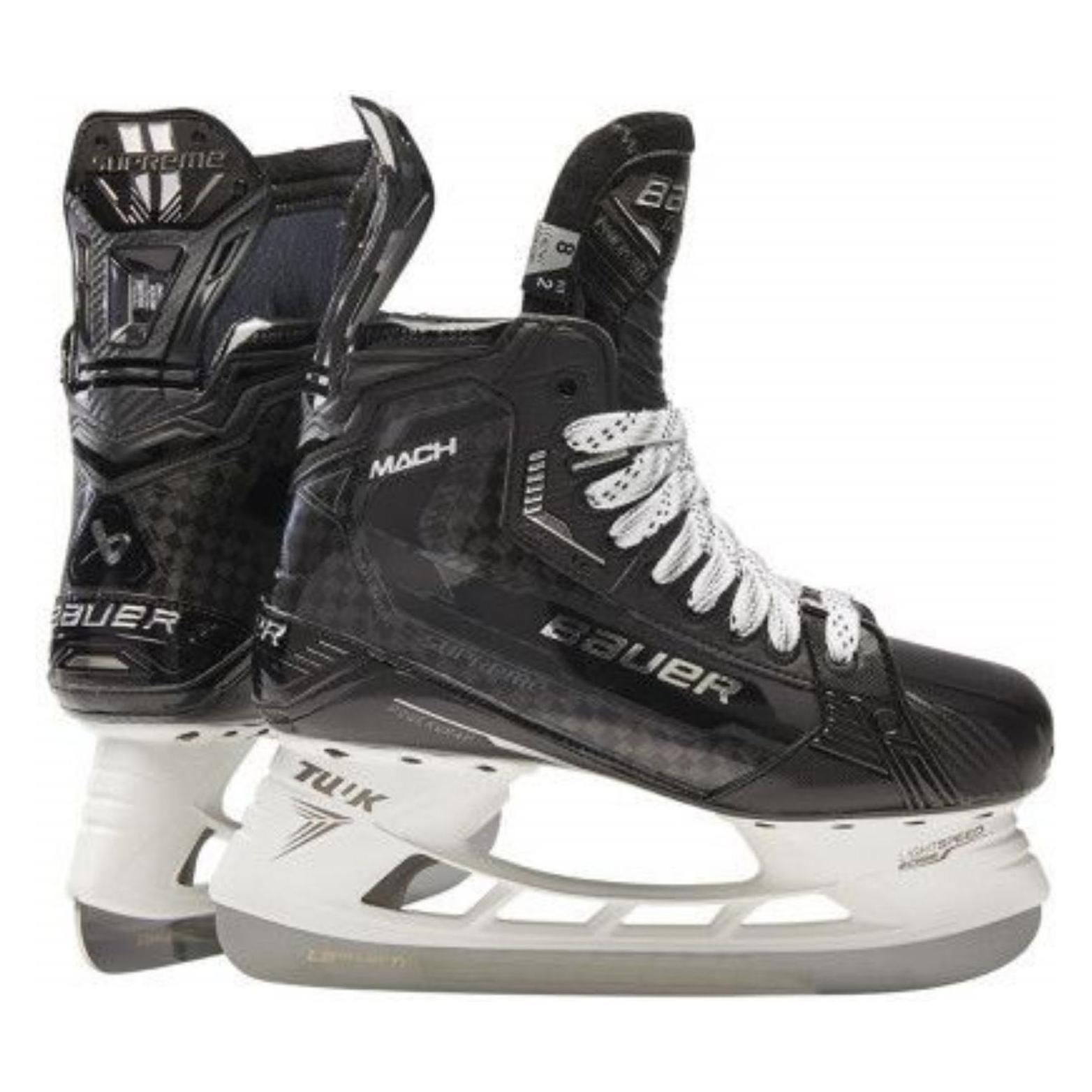 Bauer Supreme Mach TI INT Hockey-Schlittschuhe (JR-INT 5 - 38,5, FIT 3) (38.5) (Bauer)