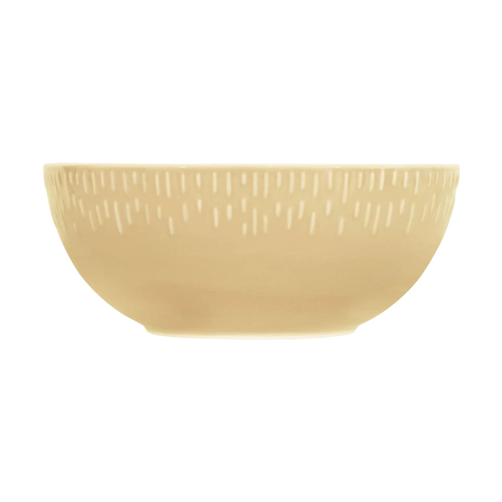 Aida Confetti slakom Mustard, Ø23 cm