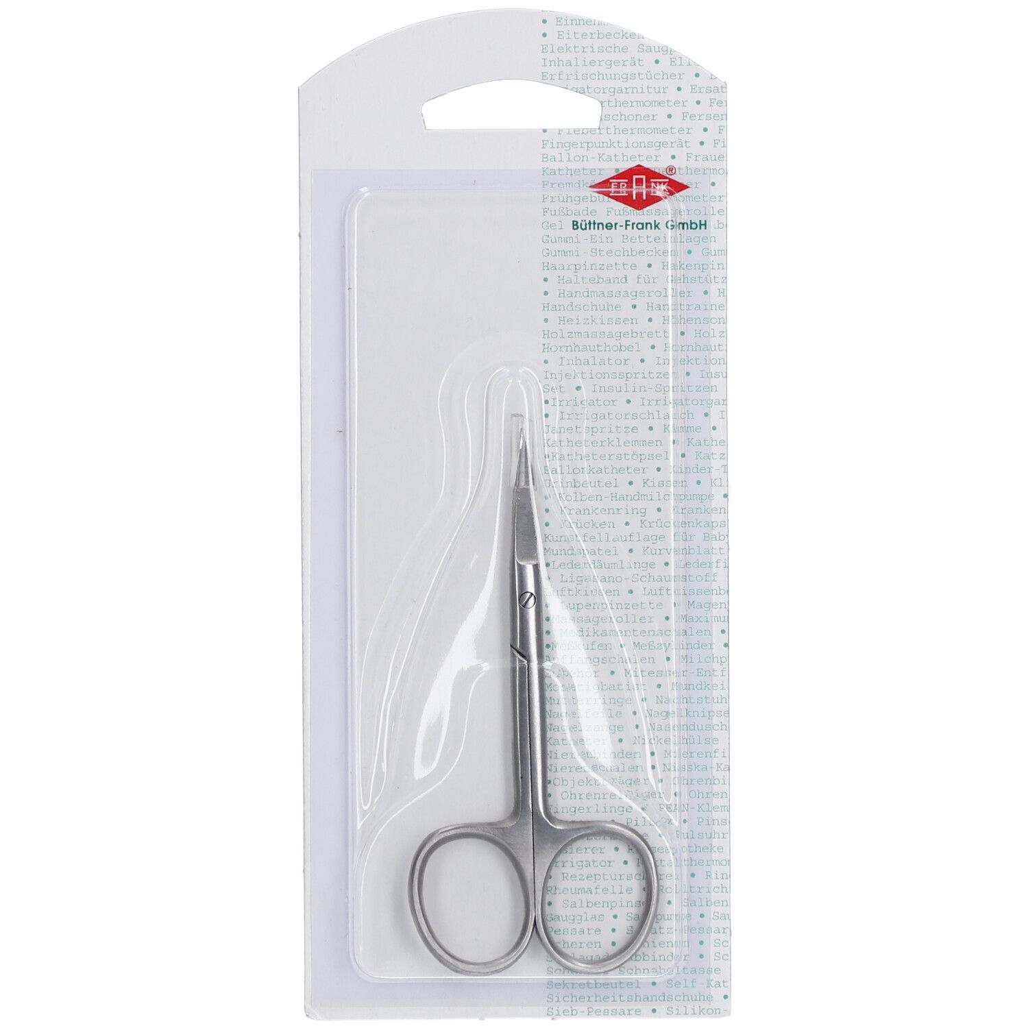 Hautschere 9 cm gerade 1 St Schere