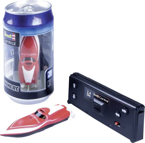 Revell Control Mini rot RC Einsteiger Motorboot RtR 75mm