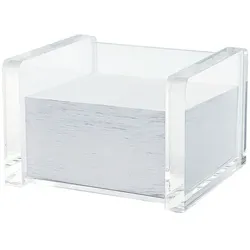 Wedo Zettelbox »acryl exklusiv« transparent, 11.6x7.5x9.9 cm