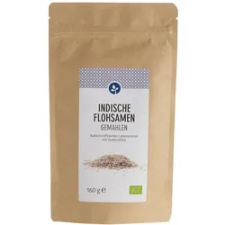 Flohsamen Indisch Gemahlen Bio Pulver 160 g