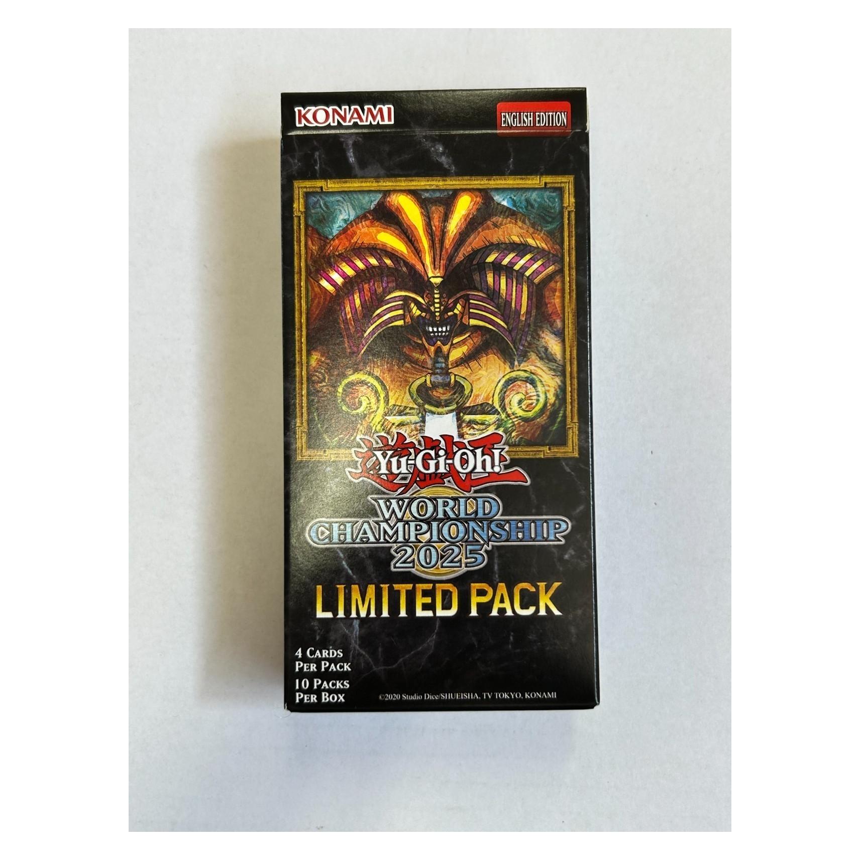Yu-Gi-Oh Weltmeisterschaft 2025 (Englisch, Booster Display) (4012927197110)