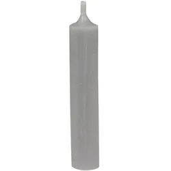 Chic Antique Mini Stabkerze 11 cm | Ø 2 cm, grau