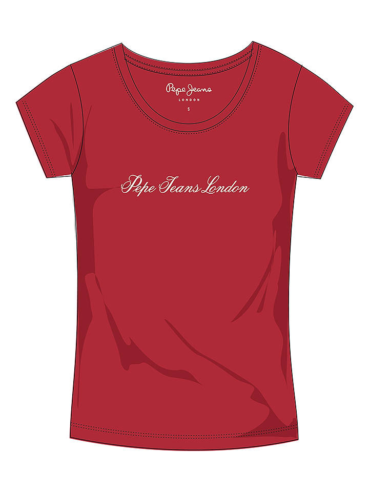 Pepe Jeans Shirt in Rot - L