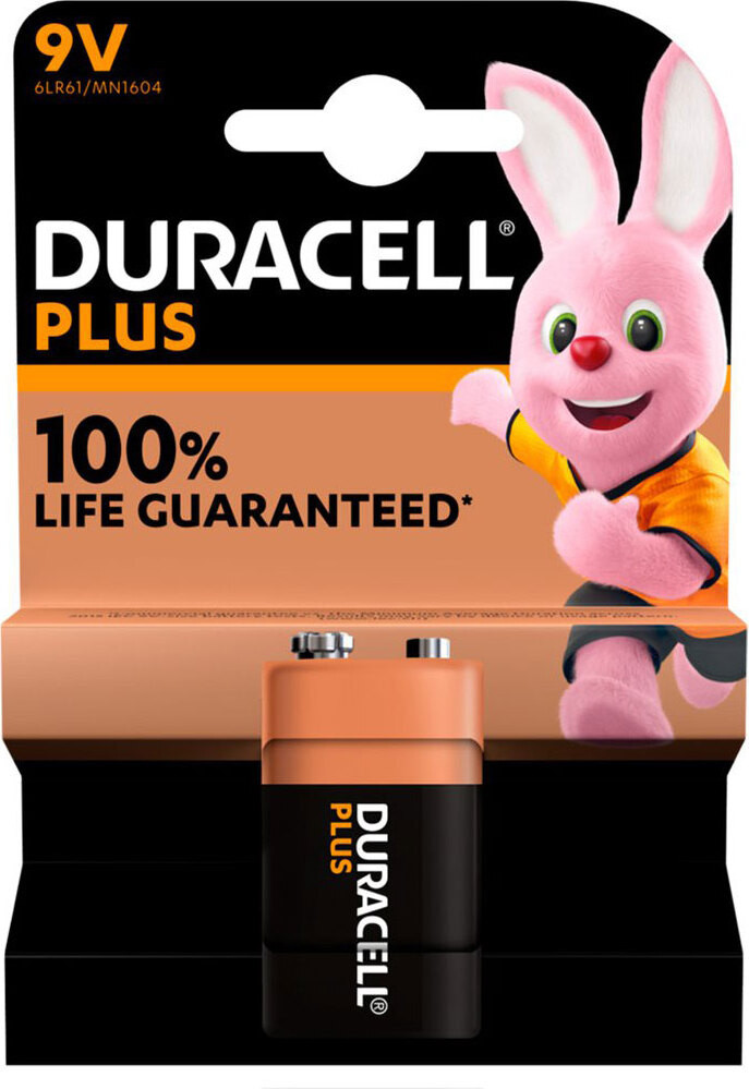 Duracell Basic MN1604 9V batterij