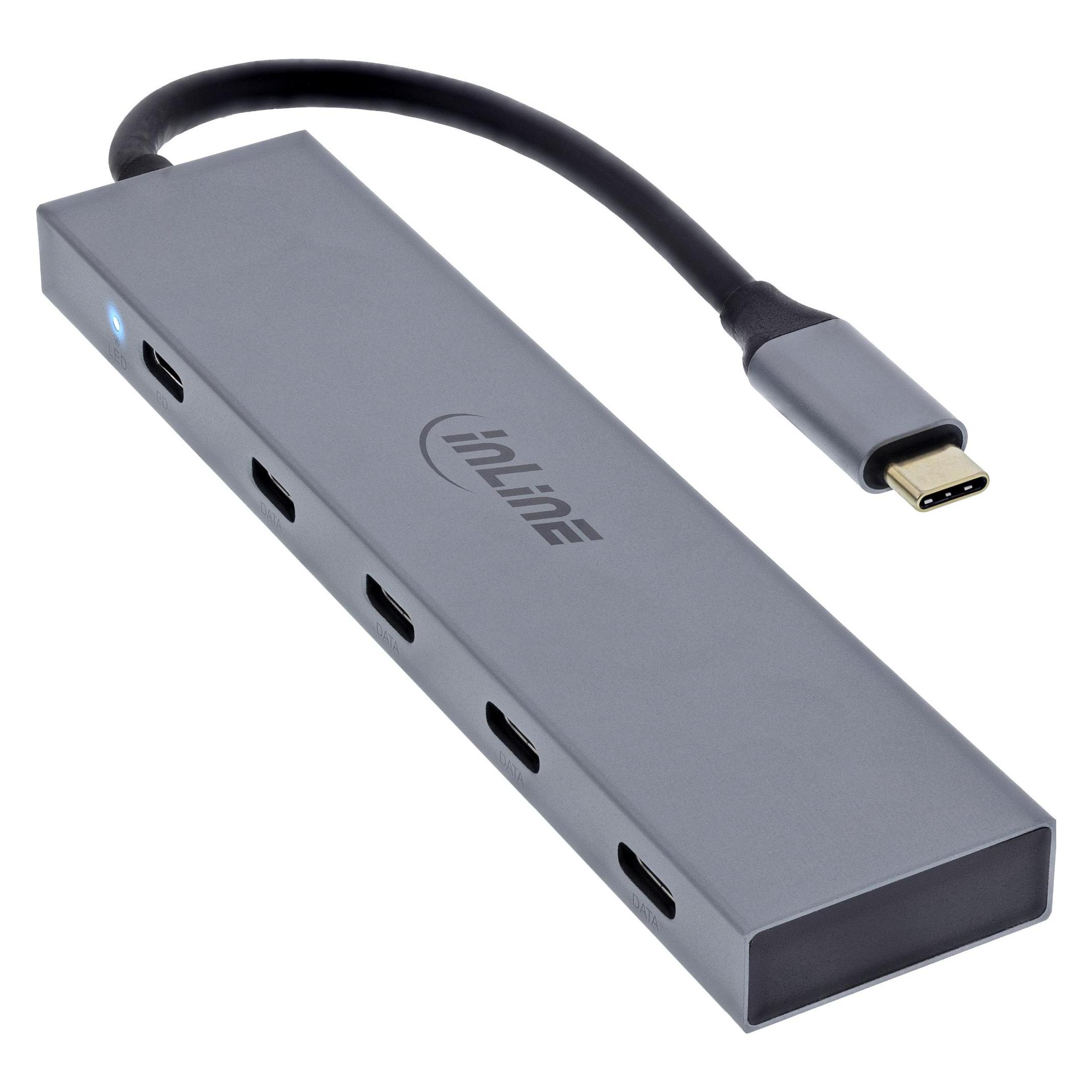 InLine USB-C Hub (USB-C, 5 Ports) (35392E)