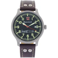 Messerschmitt 109-42R12L Herren-Quarzuhr Flieger ME109 Rote 12