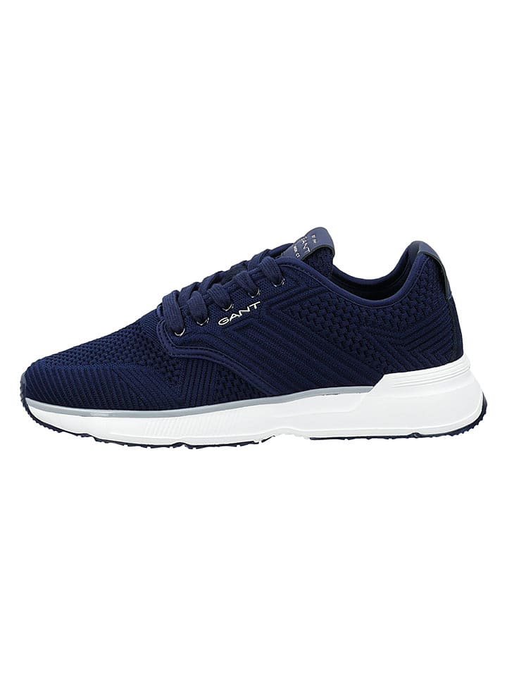 GANT Footwear Leder-Sneakers "Beeker" in Dunkelblau - 44