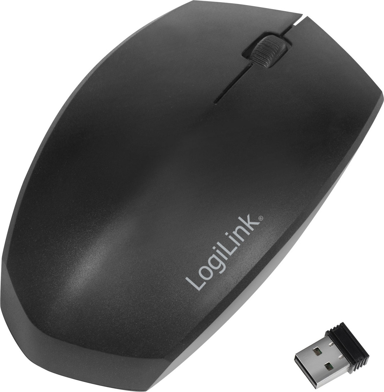LogiLink ID0191 Optische draadloze muis, zwart