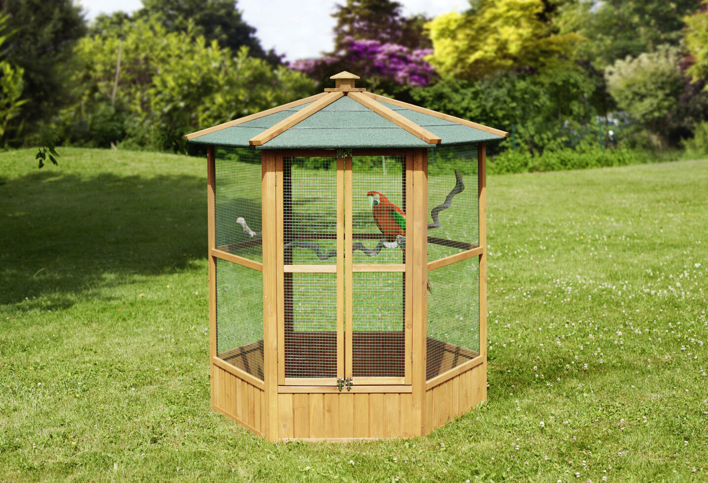 Floraworld Drahtgitter 250 x 50 cm MW 19 mm moosgrün