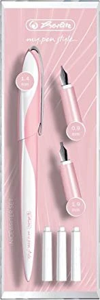 Herlitz my.pen Kalligraphie-Set, pink