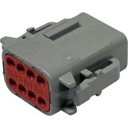 TE Connectivity DTM 06-8 SA Rundstecker Stecker, gerade Gesamtpolzahl: 8 Serie (Rundsteckverbinder): DTM 1 St.