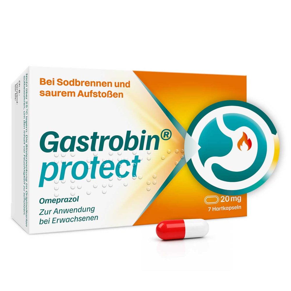 MCM KLOSTERFRAU Vertr. GmbH Gastrobin Protect 20 mg Hartkapseln 00850514
