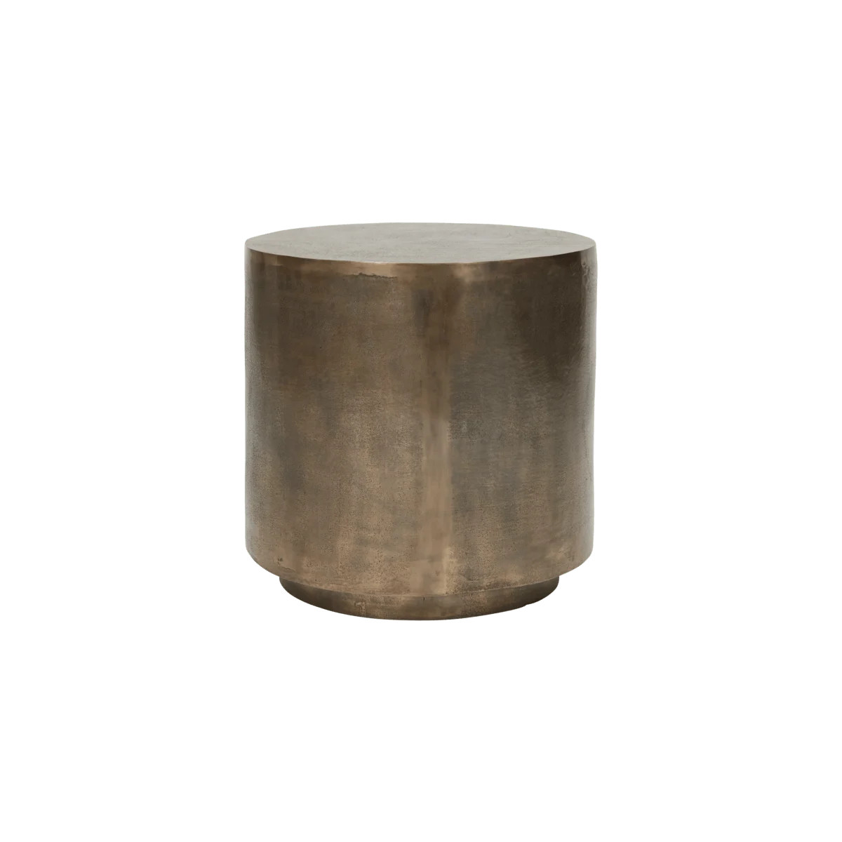 House Doctor Rota salontafel - Rond - Goud/Bruin - Hoogte: 50 cm