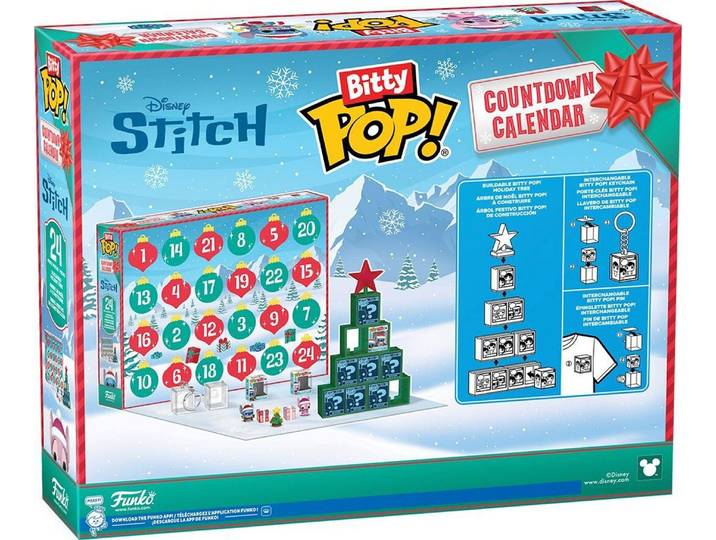 Disney Stitch - Kalendarium Adwentowe z 13 Figurkami Pocket POP!