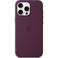 Silikon Case mit MagSafe, Handyhülle pflaume, iPhone 16 Pro Max