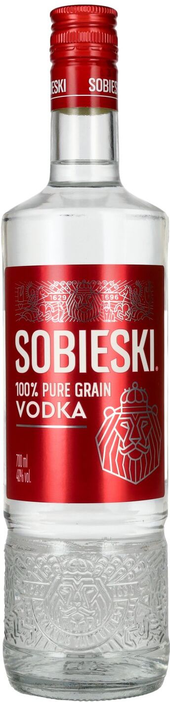 Sobieski Vodka Sobieski 100% Pure Grain Vodka 40% Vol. 0,7l