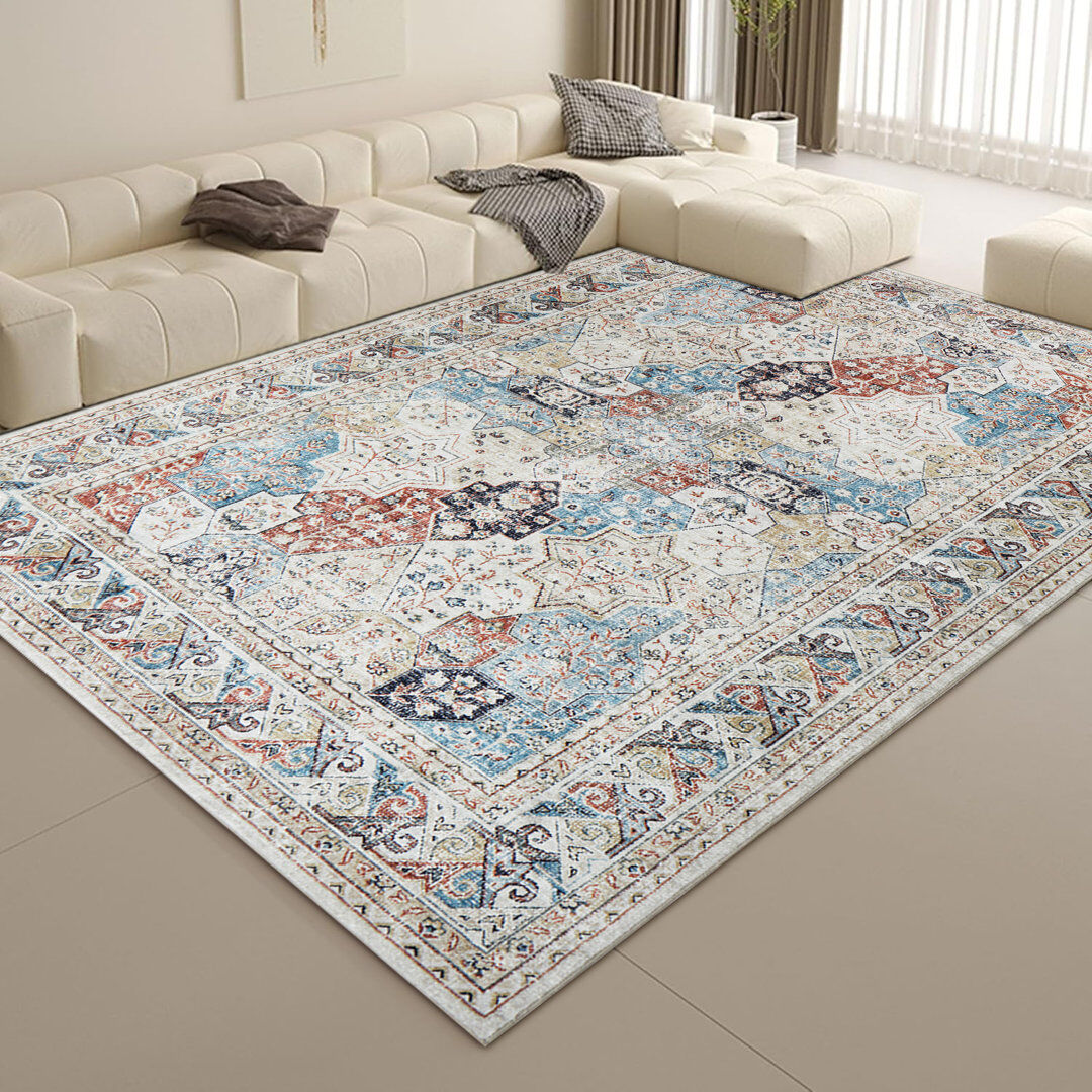 Langley Street Augustus Coastal Vintage Cashmere Rug – Elegance for Every Space Coastal Rectangle 200cm x 290cm