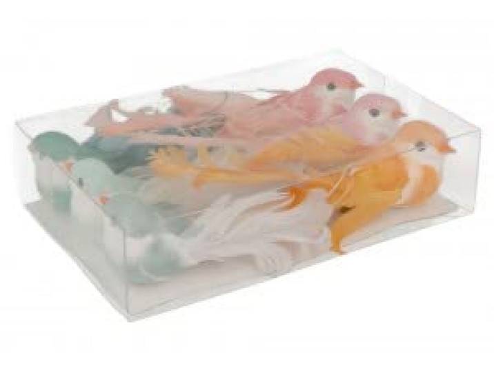 6 vogels, 14 cm