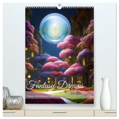 Fantasy Dreams (High Quality Premium Wall Calendar 2026 DIN A2 portrait),CALVENDO 12 Month Wall Calendar