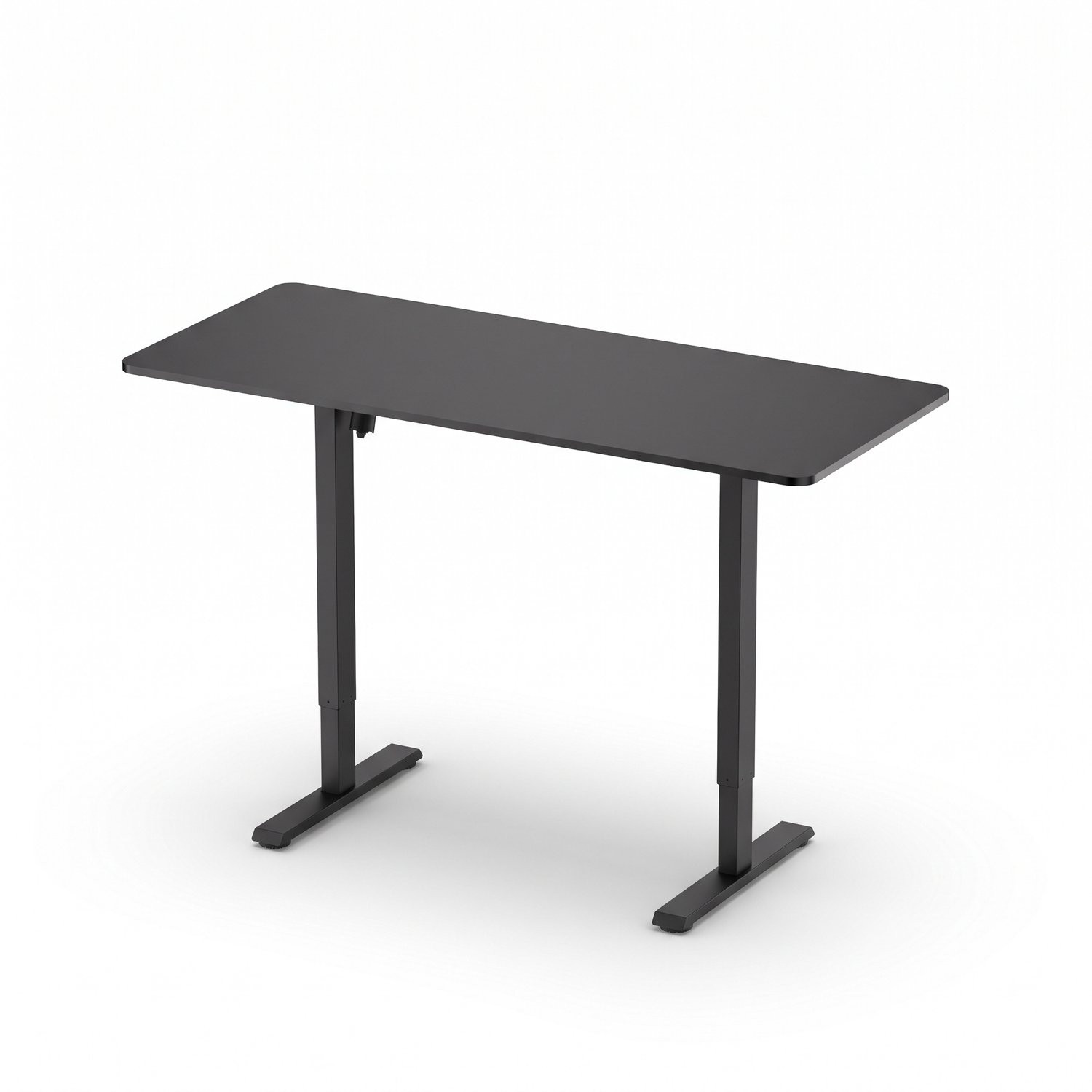 VDD Gaming Elektrisch verstelbaar zit-sta bureau, Zwart, B/D/H: 140 x 60 x 74 cm
