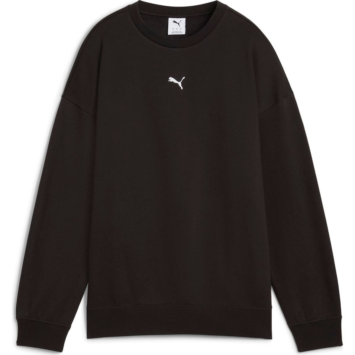 Puma Essentials Oversized Crew FL puma black (01) S 685400-01-S