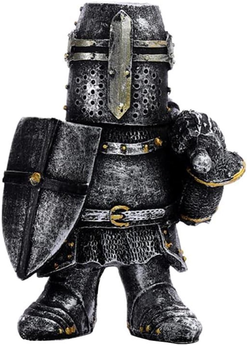 Ridder Figuur TYPE 7 - Middeleeuwse Tuin Decoratie - Hoogte: 12 cm