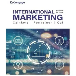 Czinkota:International Marketing, Schulbücher von Annie Cui, Ilkka Ronkainen, Michael Czinkota