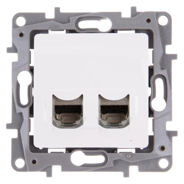Legrand 664776 Datendose 2-fach RJ45 Kategorie 6STP (664776)