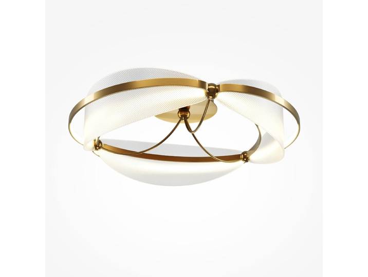 MAYTONI Deckenleuchte Breeze LED 45 W - Messing & Acryl