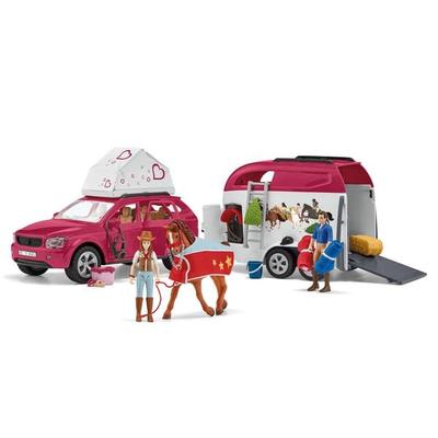 schleich® 42535 Abenteuer mit Auto und Pferdeanhänger