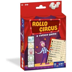 Asmodée Rollo Yatzee - Zirkus-Würfelspiel
